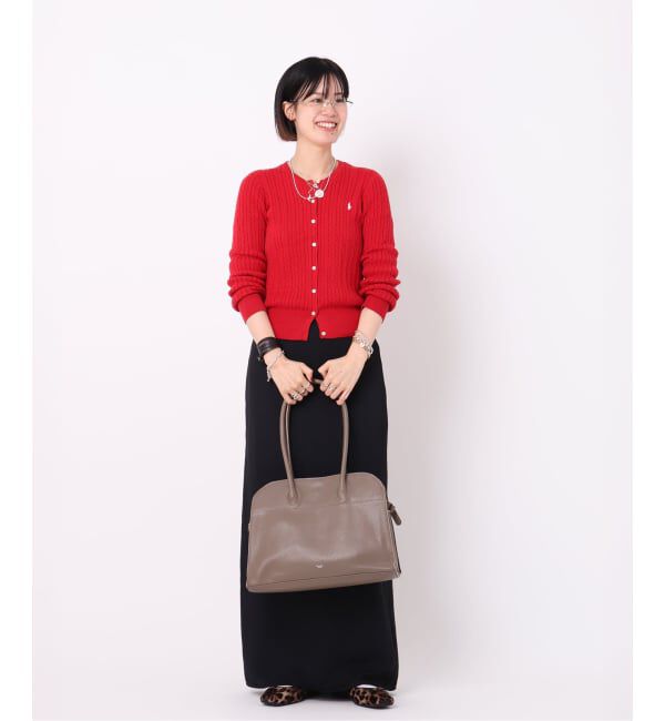  「【blancle/ ブランクレ】S.LETHER Wide boston」|ボストンバッグ|