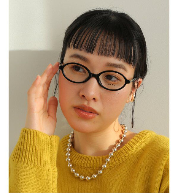EYETHINK「MIU MIU 01XV1AB1O150 Optical」|メガネ|