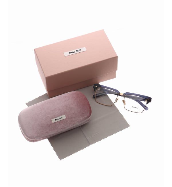 EYETHINK「MIU MIU 11XV BL Optical」|メガネ|