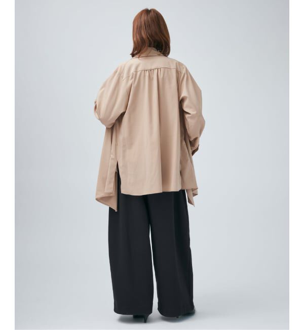 VERMEIL par iena「Room no.8 BLACK ルームエイト ブラック ドレープジャケット BYRS-002-69587」|その他|