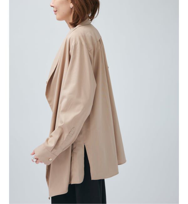 VERMEIL par iena「Room no.8 BLACK ルームエイト ブラック ドレープジャケット BYRS-002-69587」|その他|