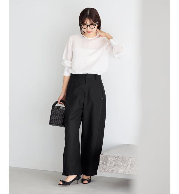 IENA「ダブルクロスバレルパンツ」|その他|