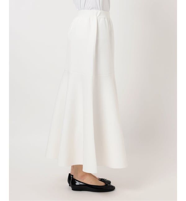 IENA「ファインコットンスムーススカート」|スカート|