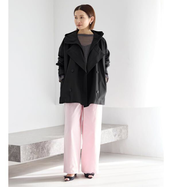 IENA「《一部サイズ別注》VACHEMENT/ヴァシュモン シェルタフタ ショート コート」|その他|