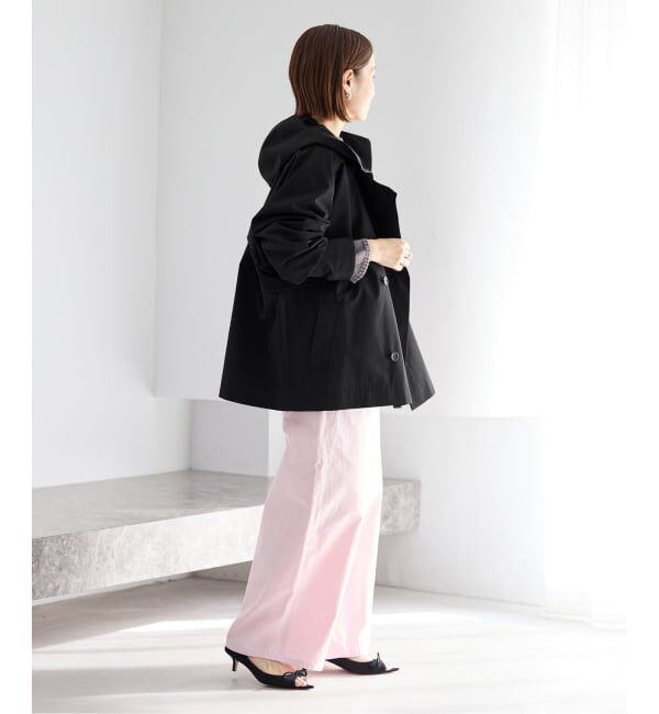 IENA「《一部サイズ別注》VACHEMENT/ヴァシュモン シェルタフタ ショート コート」|その他|