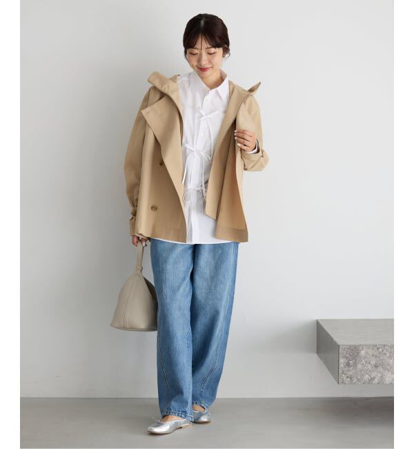 IENA「《一部サイズ別注》VACHEMENT/ヴァシュモン シェルタフタ ショート コート」|その他|