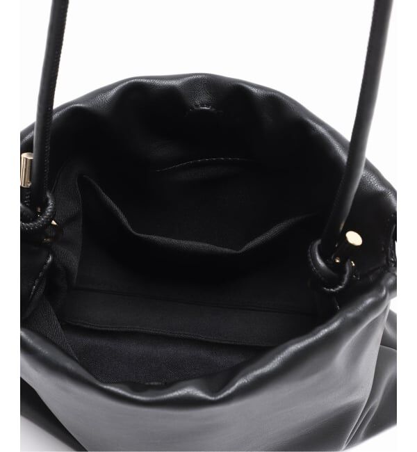 SLOBE IENA「《追加2》SLOBE 3WAY スムース巾着バッグ」|その他|