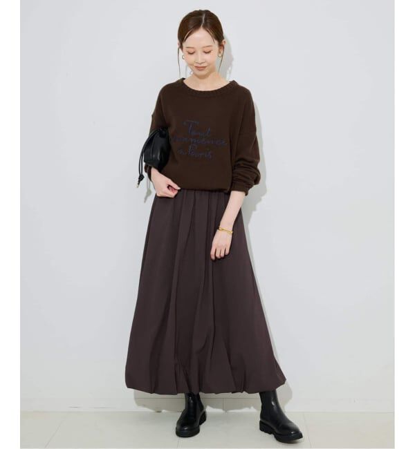 SLOBE IENA「《追加2》SLOBE 3WAY スムース巾着バッグ」|その他|