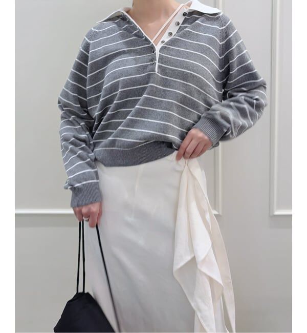 IENA LA BOUCLE「CHRISTIAN WIJNANTS/クリスチャンワイナンツ CW SCALA MILK スカート SCALA 8618」|スカート|