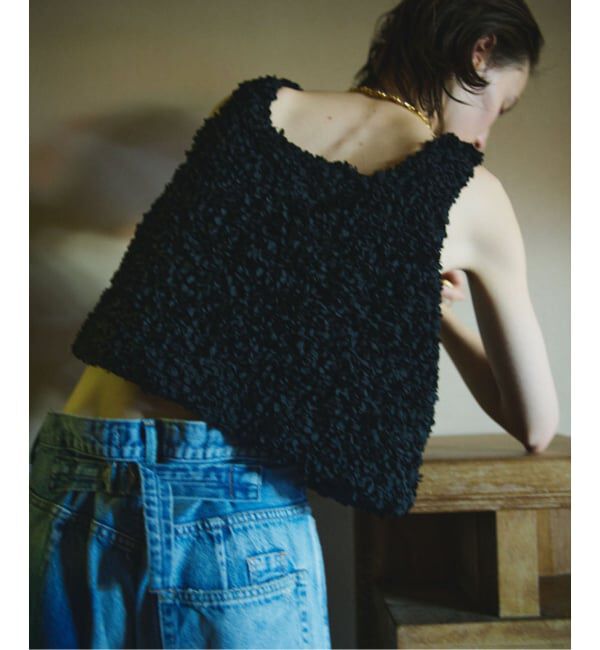 VERMEIL par iena「PETAL タンクトップ」|シャツ・ブラウス|