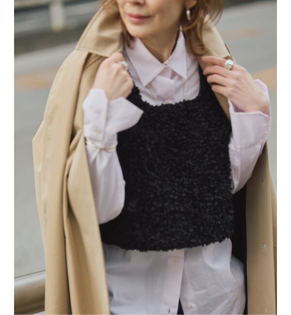 VERMEIL par iena「PETAL タンクトップ」|シャツ・ブラウス|