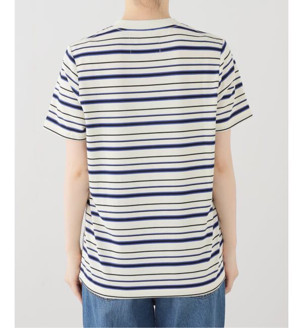 SLOBE IENA「DEUS/デウスエクスマキナ Pierre Stripe Tee」|Tシャツ・カットソー|