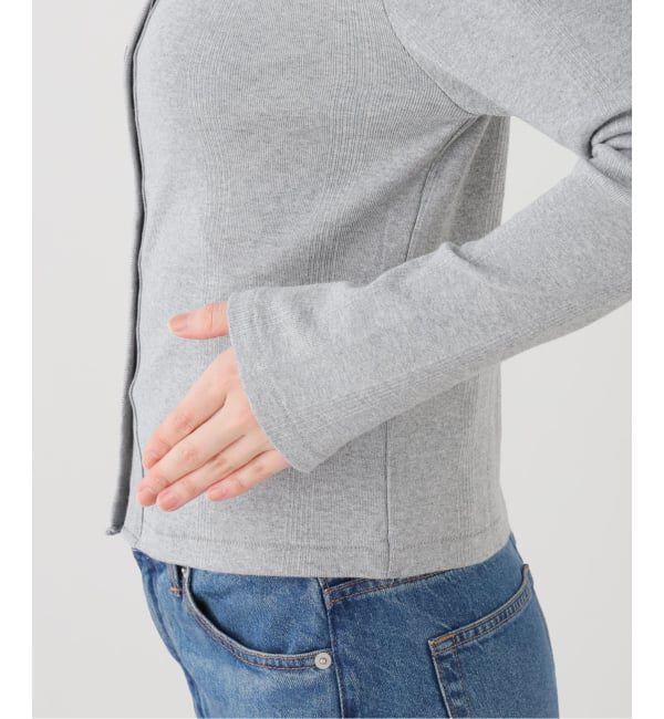 SLOBE IENA「miller/ミラー SLOBE別注 HOODIE Cardigan」|カーディガン|