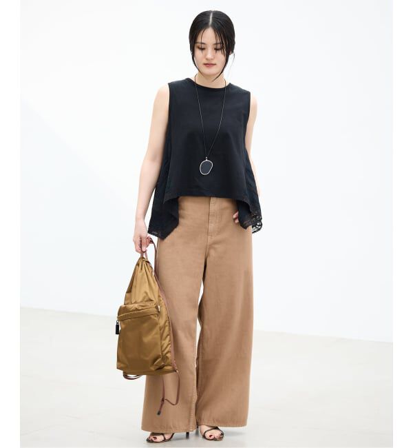 IENA「《予約》upper hights/アッパーハイツ THE LAZY LIAM パンツ 120319102」|チノ|