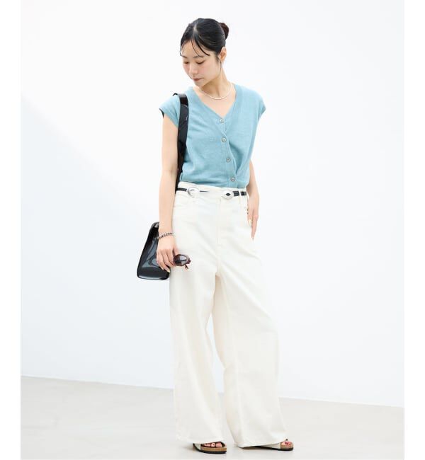 IENA「《予約》upper hights/アッパーハイツ THE LAZY LIAM パンツ 120319102」|チノ|