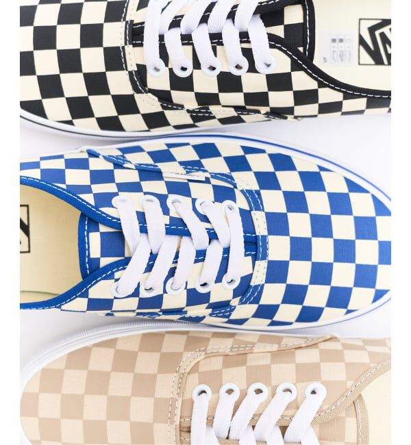 417 EDIFICE「VANS / ヴァンズ Authentic オーセンティック」|スニーカー|