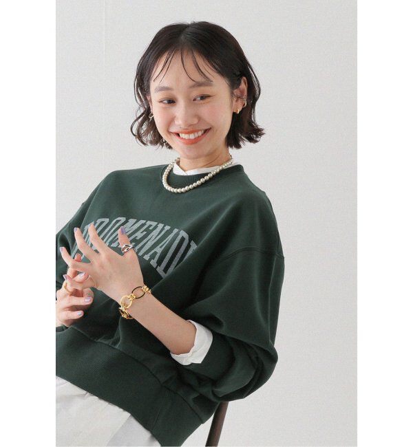 JOURNAL STANDARD relume「《追加》RELUME 大粒ガラスパールネックレス40CM」|ネックレス|