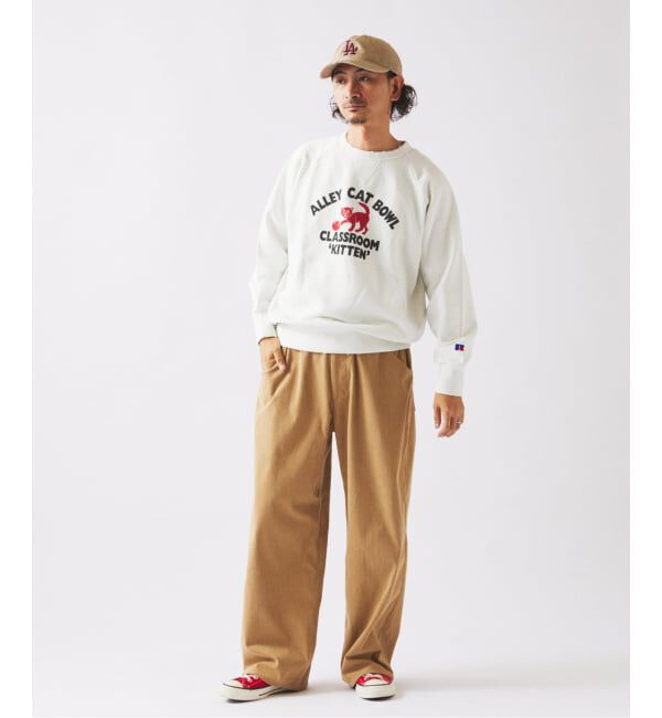 JOURNAL STANDARD relume「TECH &rdquo;SOLOTEX(R)&rdquo; コーデュロイ ウォッシャブル スクエア イージーパンツ」|スラックス|