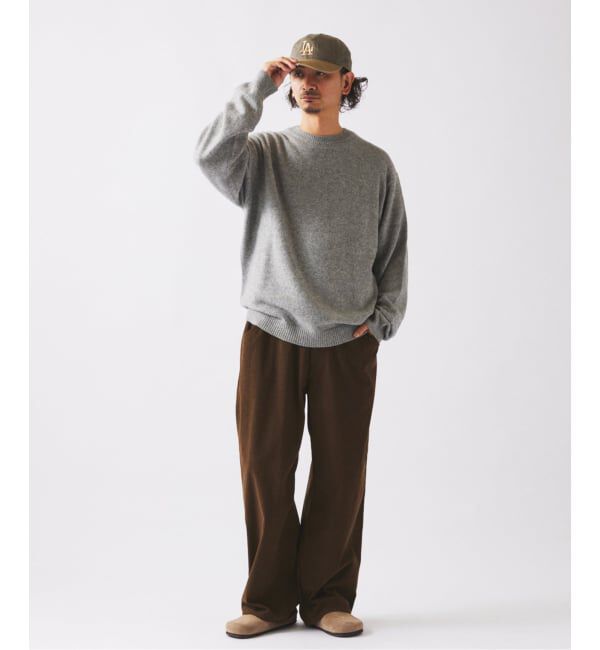 JOURNAL STANDARD relume「TECH &rdquo;SOLOTEX(R)&rdquo; コーデュロイ ウォッシャブル スクエア イージーパンツ」|スラックス|