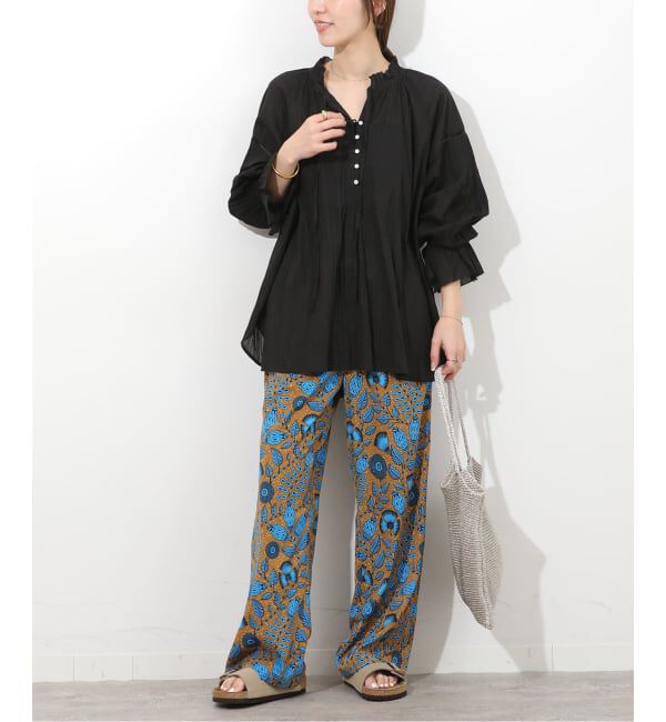 JOURNAL STANDARD relume「コットンボイルクリンクルタックフリルプルオーバー」|シャツ・ブラウス|