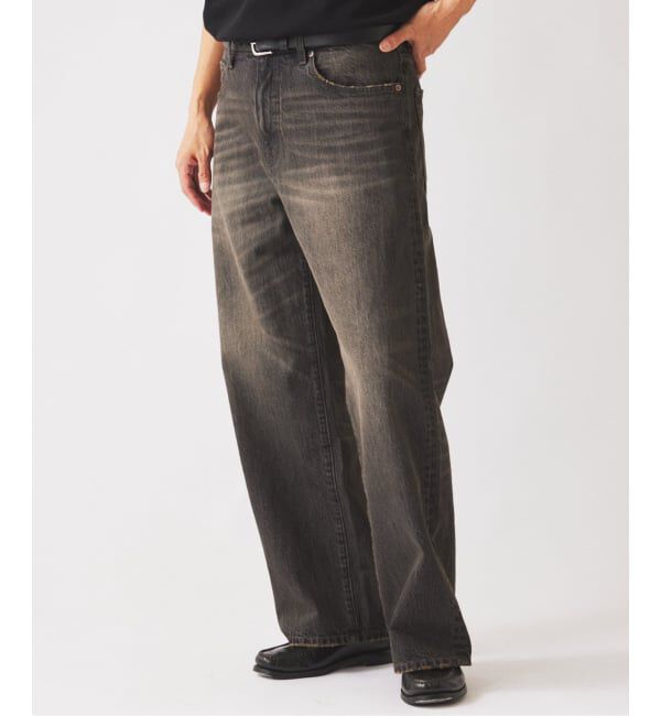 JOURNAL STANDARD relume「スモーキーデニム 11oz ワイドパンツ」|デニム|