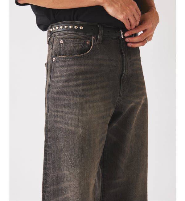 JOURNAL STANDARD relume「スモーキーデニム 11oz ワイドパンツ」|デニム|