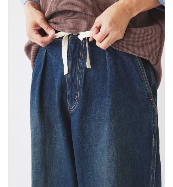 JOURNAL STANDARD relume「スモーキーデニム 11oz オーバーパンツ」|デニム|