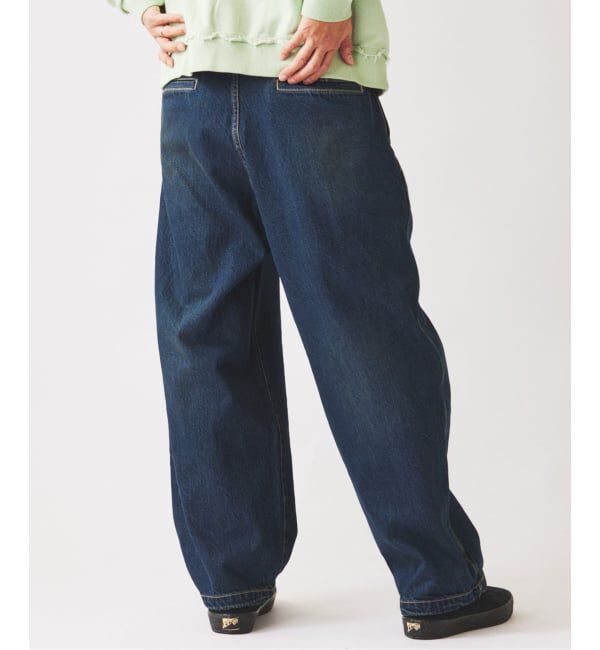 JOURNAL STANDARD relume「スモーキーデニム 11oz オーバーパンツ」|デニム|