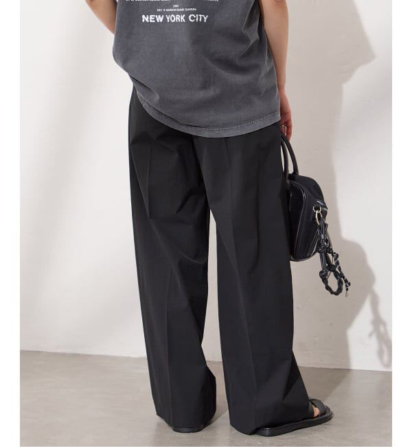 JOURNAL STANDARD「【撥水/接触冷感/洗える/UV】リネンナイロンストレッチスラックス」|スラックス|