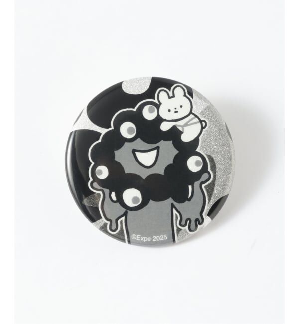 JOURNAL STANDARD「きっこうちゃん ・モノクロミャクミャク キラキラカンバッチ(ダキツキ)」|その他|その他カラー K