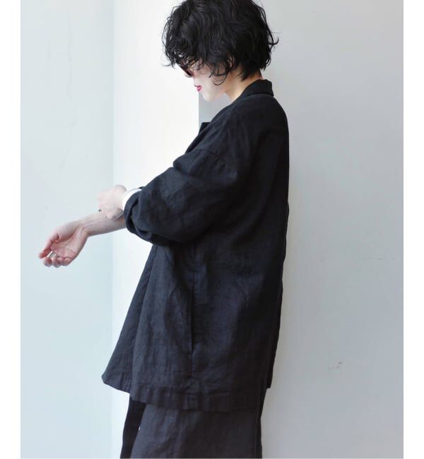 journal standard luxe「フレンチリネンツイル テーラージャケット」|テーラードジャケット|