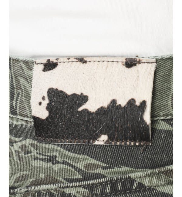 Oriens JOURNAL STANDARD「《予約》セルフカットロングカモスカート」|スカート|