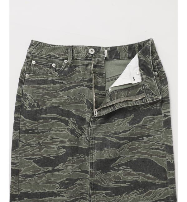 Oriens JOURNAL STANDARD「《予約》セルフカットロングカモスカート」|スカート|