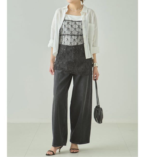 journal standard L'essage「【HAIKURE/ハイクル】BETHEANY ASIAN FIT MID BLACK デニムパンツ」|デニム|