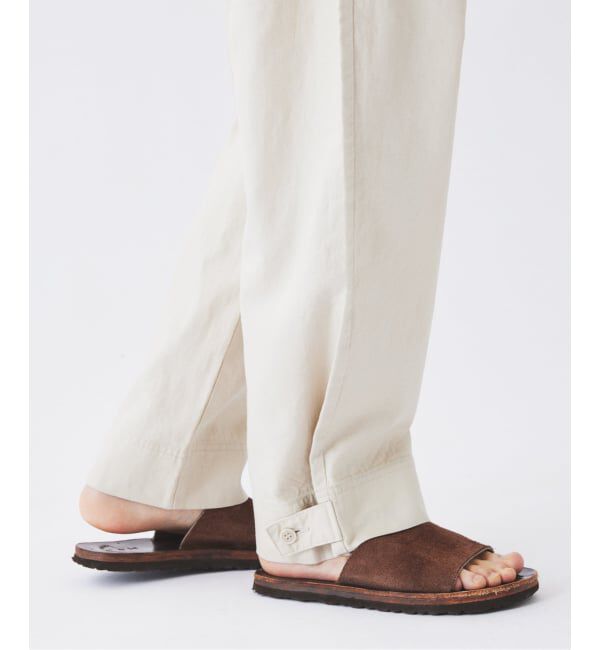 JOURNAL STANDARD relume「《予約》&rdquo;Relume&rdquo; コットン / リネン イージー ベイカーパンツ」|カーゴ|