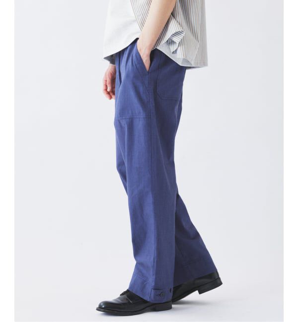 JOURNAL STANDARD relume「《予約》&rdquo;Relume&rdquo; コットン / リネン イージー ベイカーパンツ」|カーゴ|