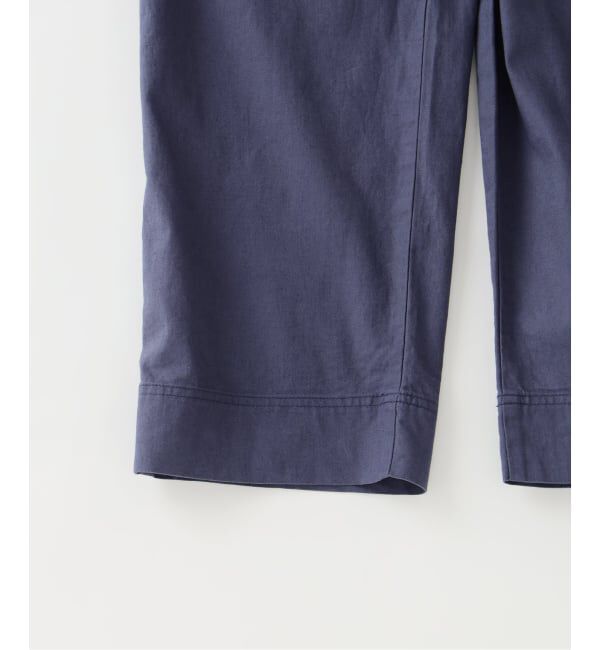 JOURNAL STANDARD relume「《予約》&rdquo;Relume&rdquo; コットン / リネン イージー ベイカーパンツ」|カーゴ|