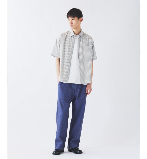 JOURNAL STANDARD relume「《予約》&rdquo;Relume&rdquo; コットン / リネン イージー ベイカーパンツ」|カーゴ|