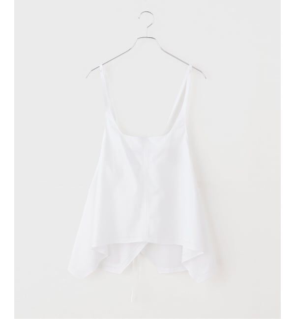 JOURNAL STANDARD「【LOW CLASSIC/ロウ クラシック】 FLARED SLEEVELESS TOP」|シャツ・ブラウス|ホワイト