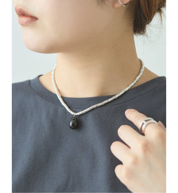 journal standard L'essage「《予約》SISI JOIA/シシジョイア CORAIL necklace ネックレス」|ネックレス|ブラック