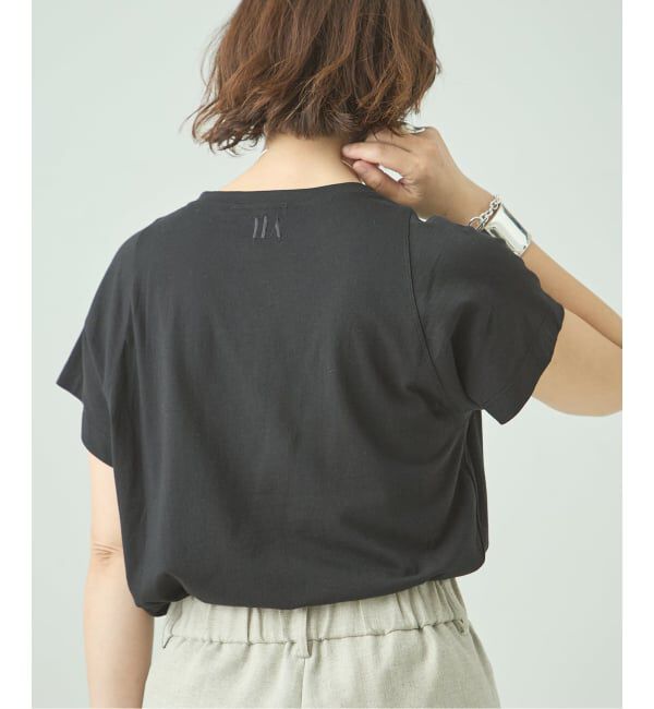 journal standard L'essage「《予約》The Loom/ザ ルーム LAYERED TEE Tシャツ TL18UO-CT03」|Tシャツ・カットソー|ブラック