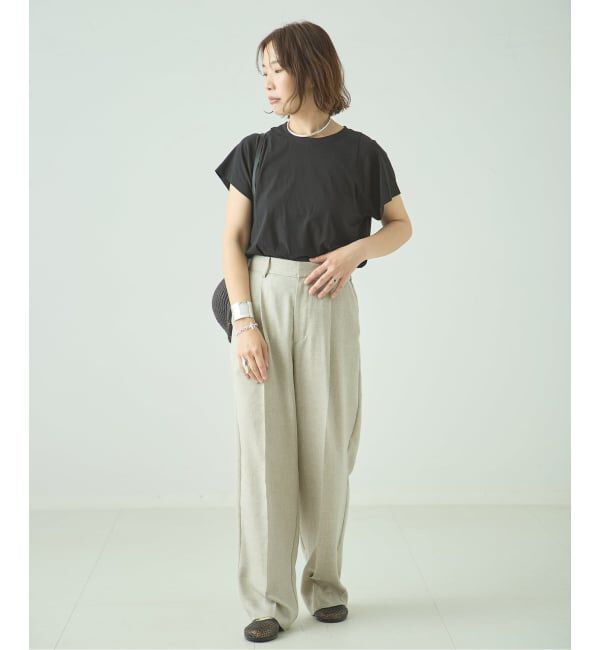 journal standard L'essage「《予約》The Loom/ザ ルーム LAYERED TEE Tシャツ TL18UO-CT03」|Tシャツ・カットソー|