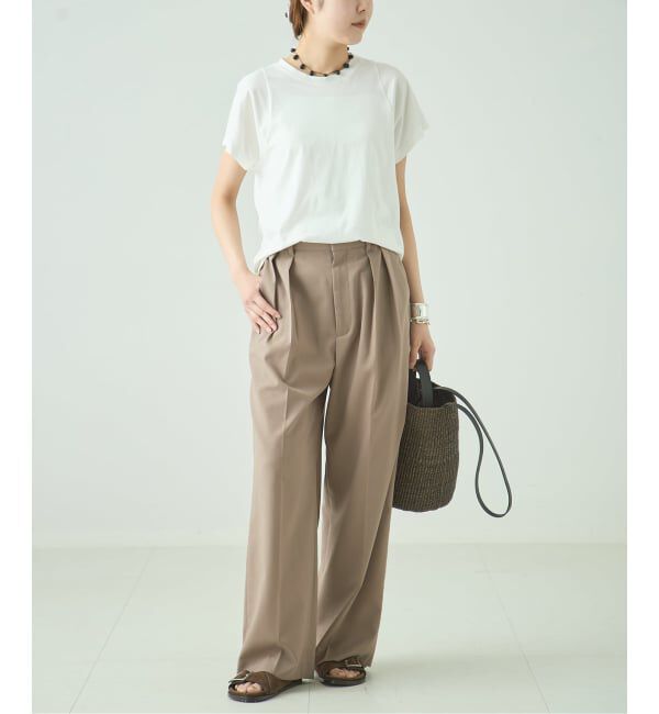 journal standard L'essage「《予約》The Loom/ザ ルーム LAYERED TEE Tシャツ TL18UO-CT03」|Tシャツ・カットソー|