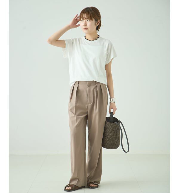 journal standard L'essage「《予約》The Loom/ザ ルーム LAYERED TEE Tシャツ TL18UO-CT03」|Tシャツ・カットソー|