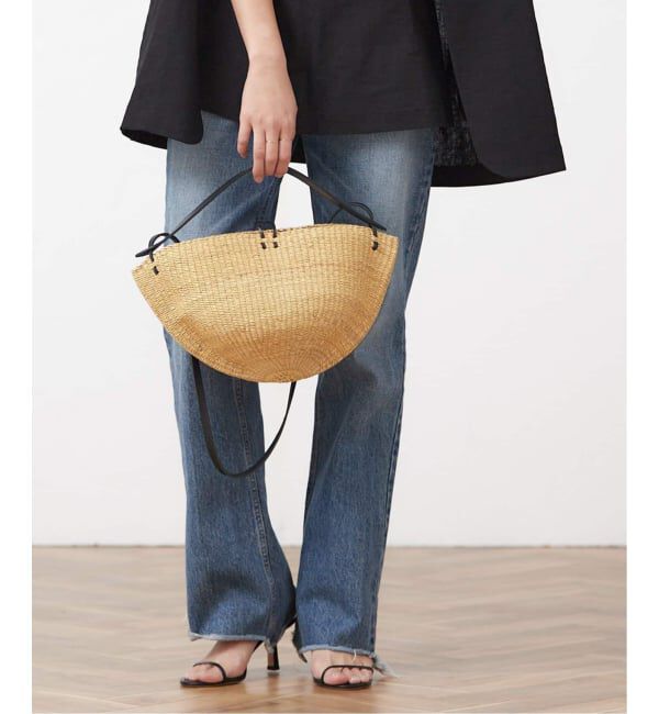 journal standard L'essage「《追加予約2》INES BRESSAND/イネス ブレッサンド MEDIUM WALNUT ショルダーバッグ」|ショルダー・メッセンジャー|ナチュラル