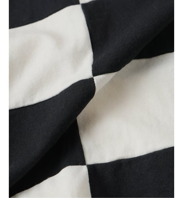 JOURNAL STANDARD relume「《予約》CHAMPION / チャンピオン 別注  パッチワーク チェッカーフラッグ Tシャツ」|Tシャツ・カットソー|