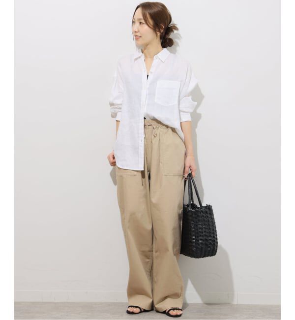 JOURNAL STANDARD relume「《WEB限定予約》ギャザーワイドベイカー」|カーゴ|