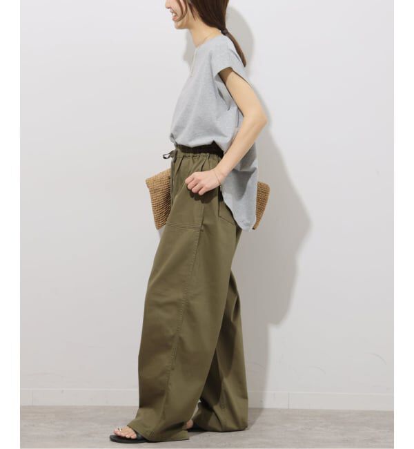 JOURNAL STANDARD relume「《WEB限定予約》ギャザーワイドベイカー」|カーゴ|