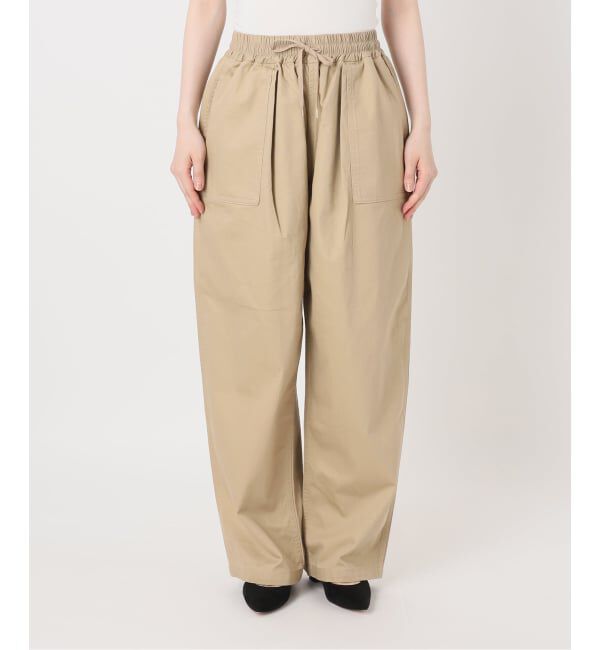 JOURNAL STANDARD relume「《WEB限定予約》ギャザーワイドベイカー」|カーゴ|