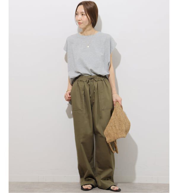 JOURNAL STANDARD relume「《WEB限定予約》ギャザーワイドベイカー」|カーゴ|